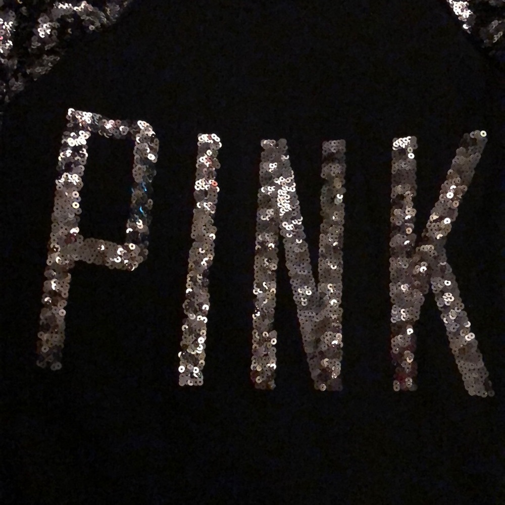 VS Pink Sequin Sweatshirt
